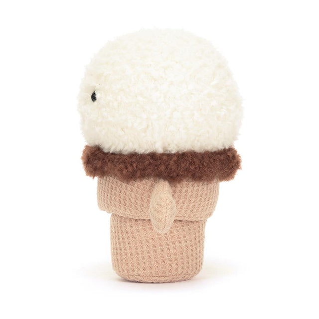 Jellycat Amuseable Ice Cream Cone Side View