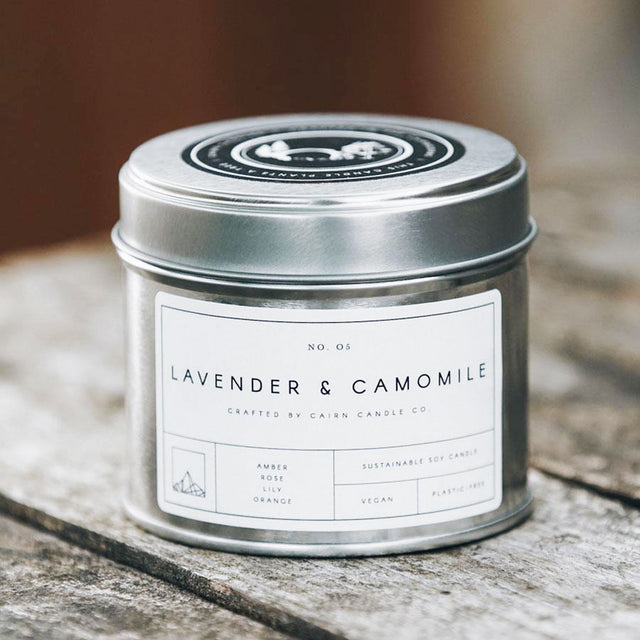 Lavender & Camomile Candle Tin