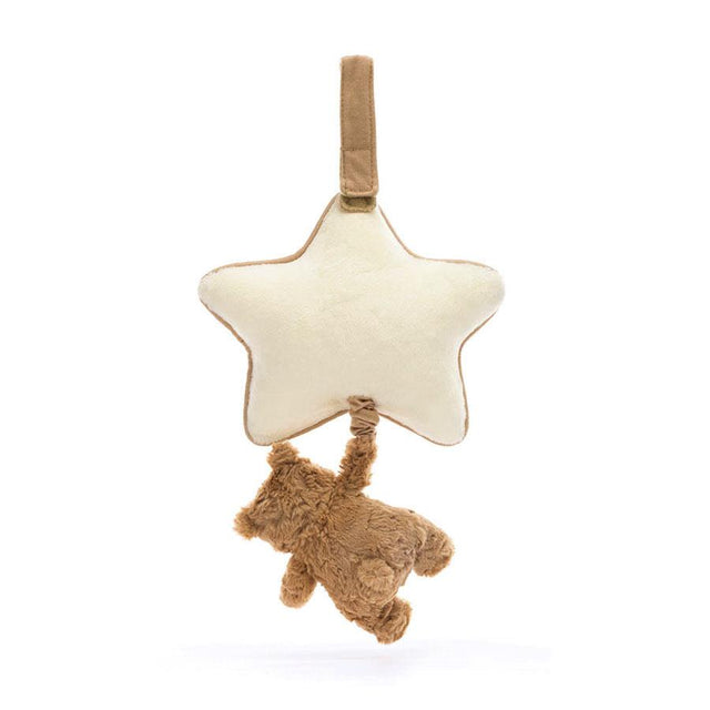 Jellycat Bartholomew Bear Musical Pull Back Facing