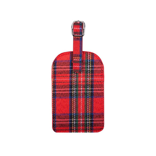Royal Stewart Tartan Luggage Tag