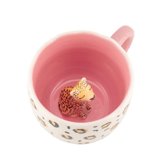 Surprise Leopard Mug