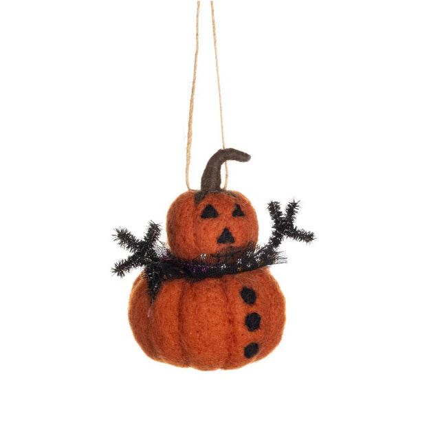 Pumpkin Person Hanging Decoration