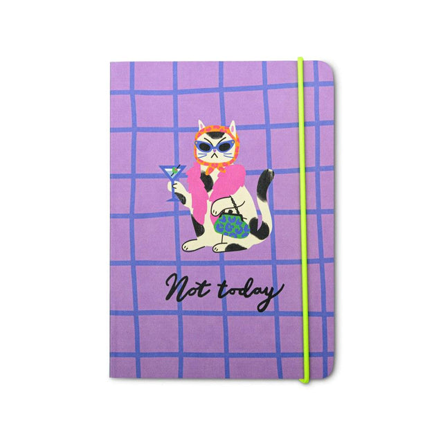 Not Today Cat Notebook