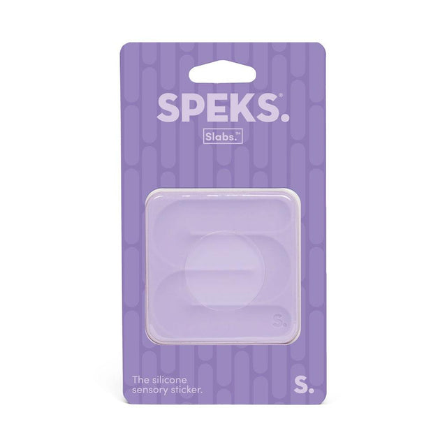 Path Lilac Slab Square Silicone Sensory Sticker