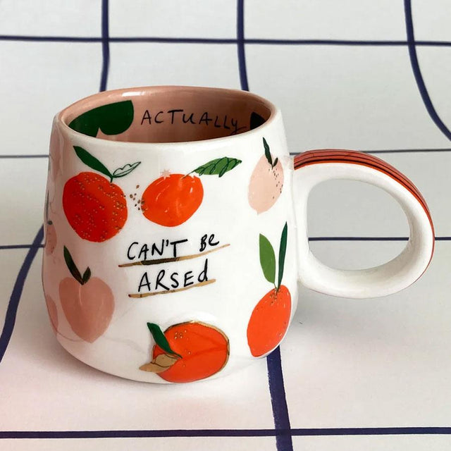 Can't Be Arsed Ceramic Mug