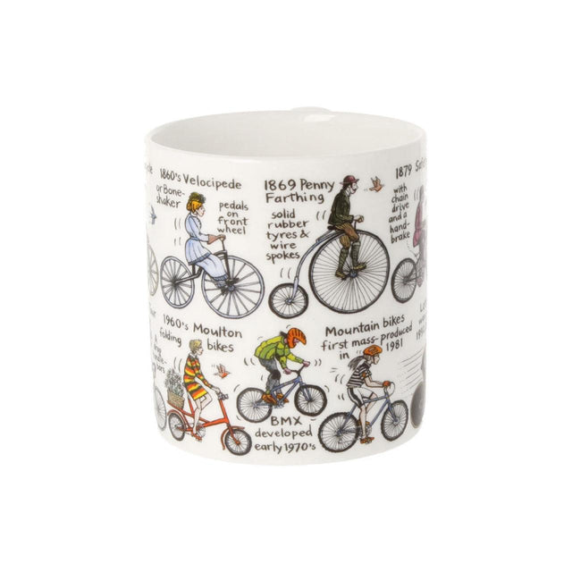 History of Cycling Mug