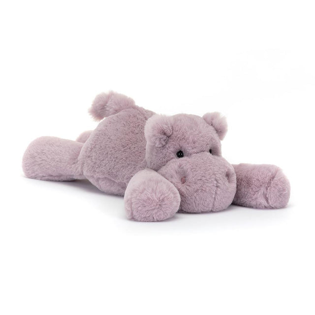 Jellycat Smudge Hippo Soft Toy Laying