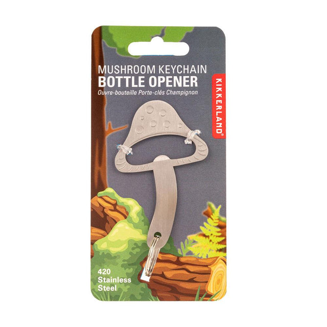 Mushroom Keychain Bottle Opener