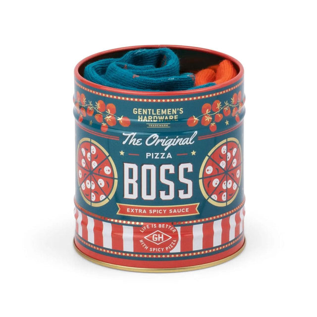 Men's Pizza Sauce Socks in a Can