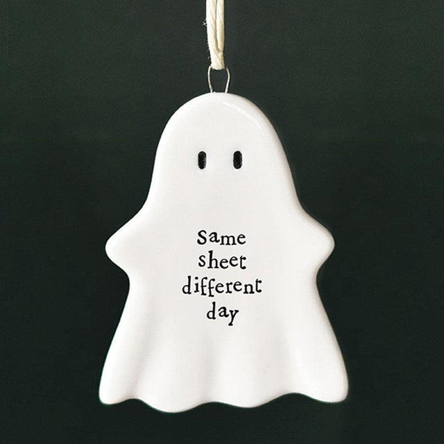 Same Sheet Different Day Ghost Hanging Decoration