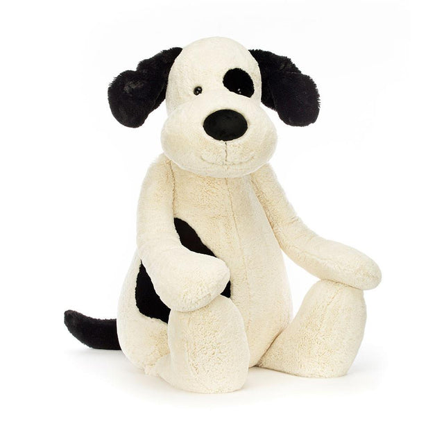 Jellycat Bashful Black & Cream Puppy Giant