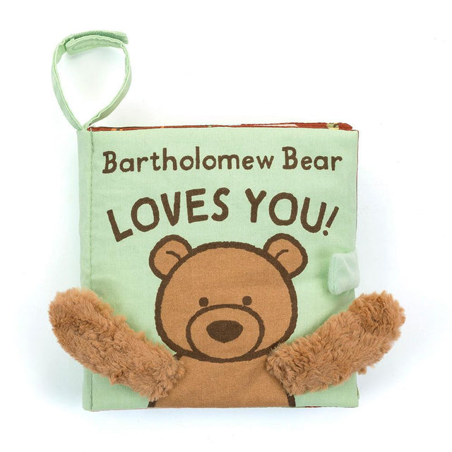 Jellycat Jellycat Bartholomew Bear Loves You Book