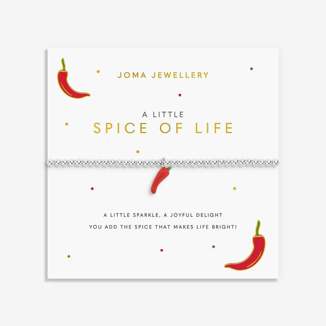 A Little Vibes Spice Of Life Chilli Charm Bracelet