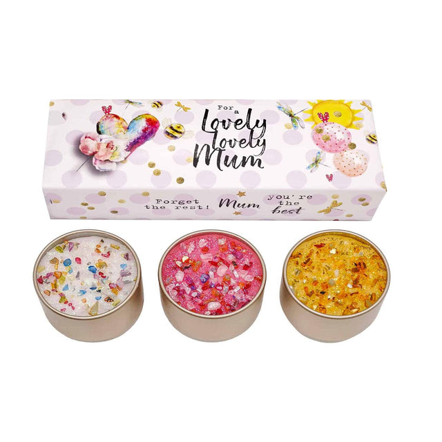 Lovely Lovely Mum Candle Set