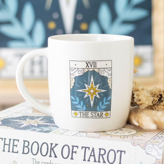 The Star Vintage Tarot Card Ceramic Mug