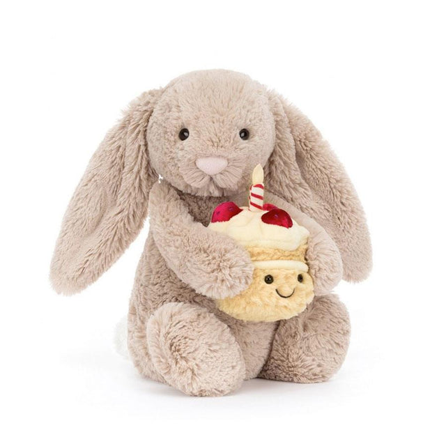 Jellycat Bashful Beige Bunny Birthday