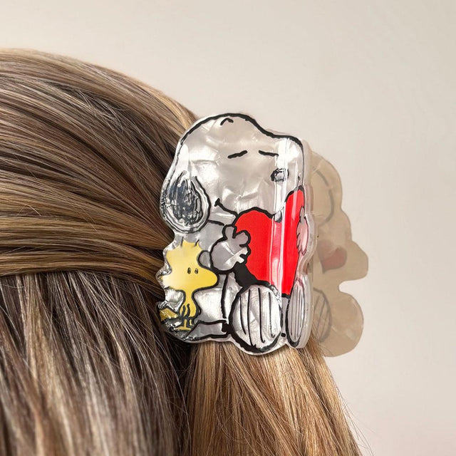 Peanuts Snoopy and Woodstock Claw Clip