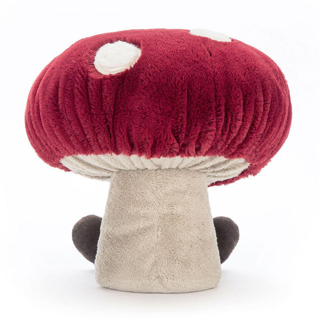 Mushroom Soft Toy Back View