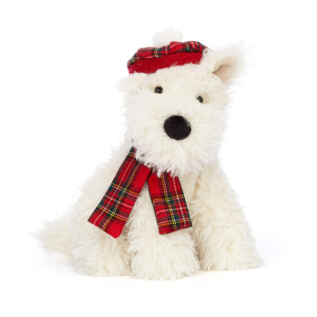 Winter Warmer Munro Scottie Dog  Soft Toy