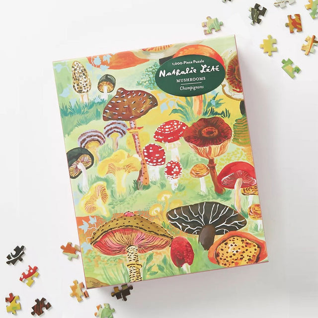 Nathalie Lete Mushrooms Jigsaw Puzzle