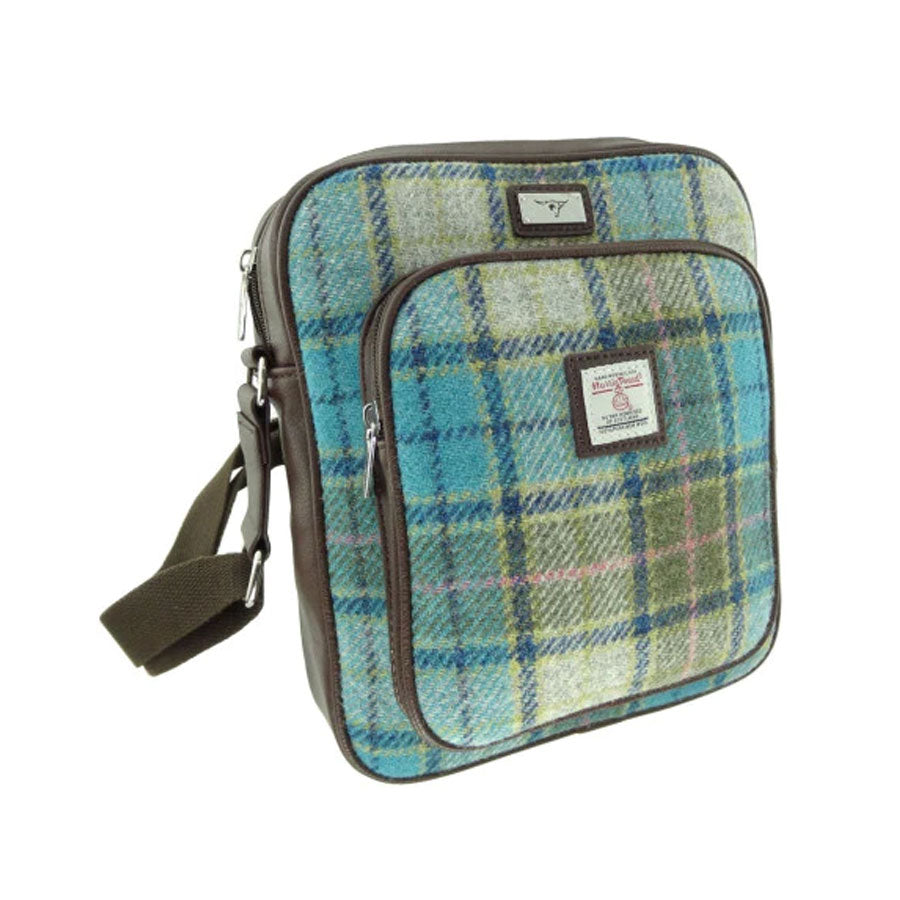 Tartan sales shoulder bag