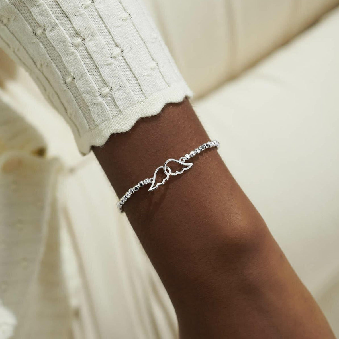 Guardian angel charm on sale bangle