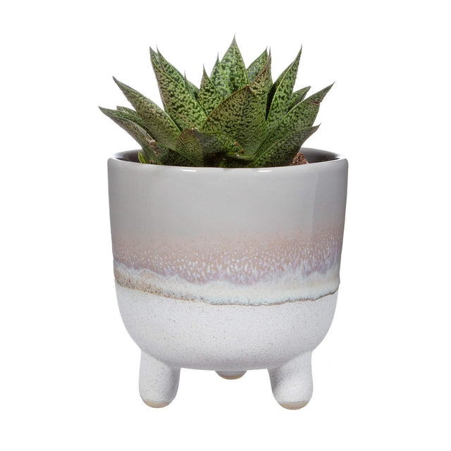 Mojave Glaze Grey Large Planter