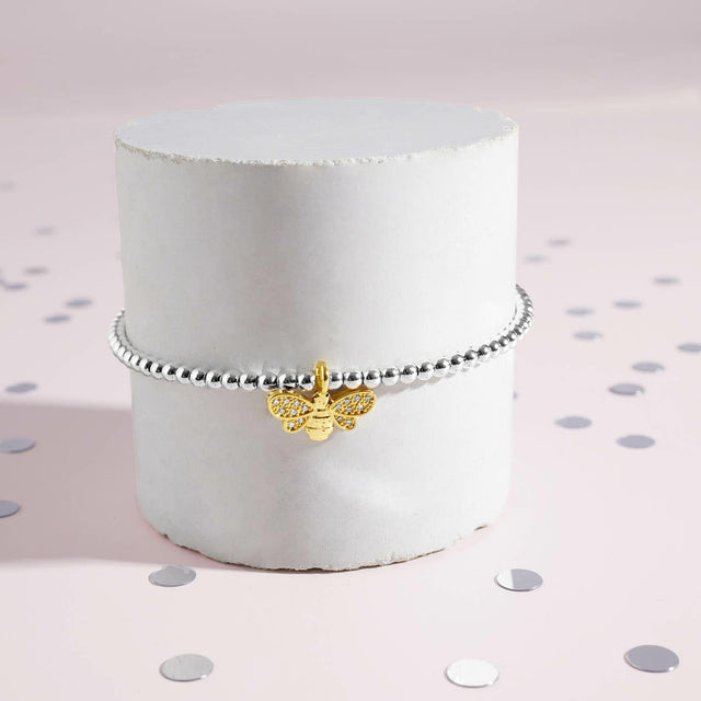 A Little Happy Bee-Day Children's Charm Bracelet