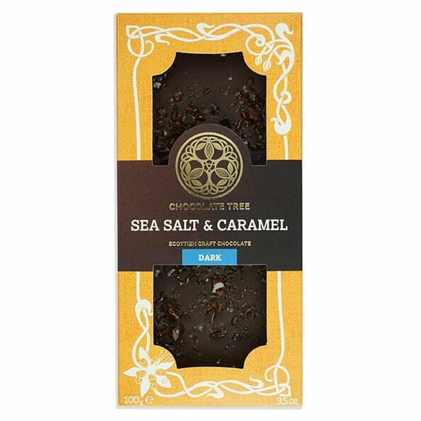 Sea Salt & Caramel Dark Chocolate Bar