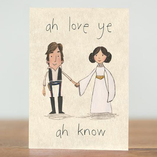 Ah Love Ye Greetings Card