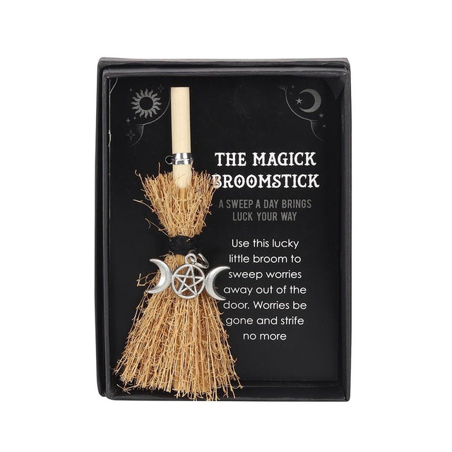 Mini Magick Broomstick Decoration