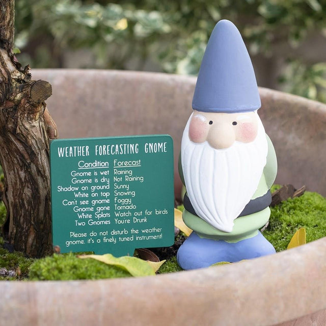 Terracotta Weather Forecasting Gnome Garden Decoration