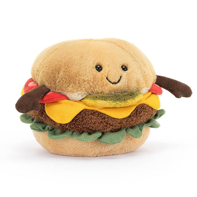 Amuseable Burger Soft Toy