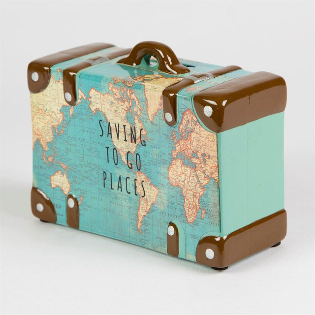 Saving To Go Places Money Box