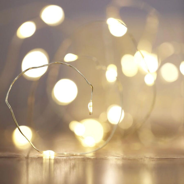 Gold Wire String Lights