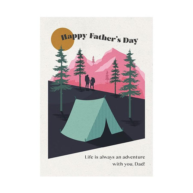 Adventure With You  Dad Father's Day Card
