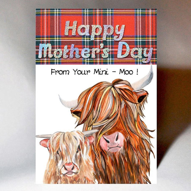 Mother's Day From Your Mini Moo Greeting Card