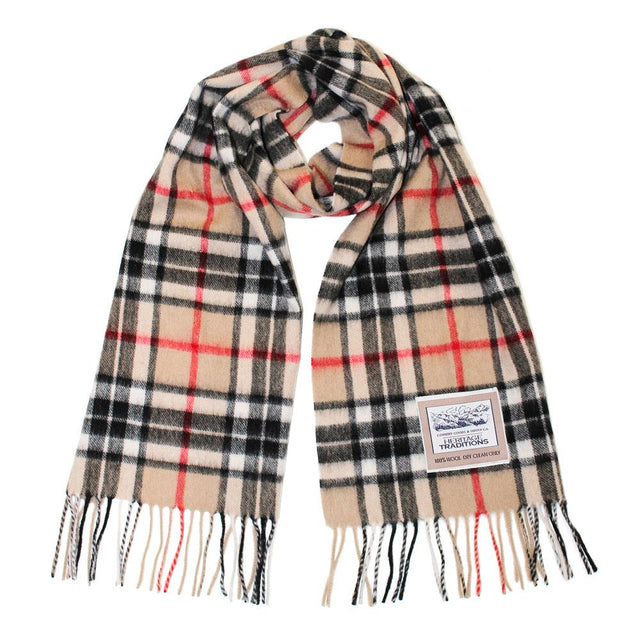 Camel Thomson Heritage Traditions Scarf