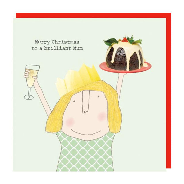 Brilliant Mum Christmas Greeting Card