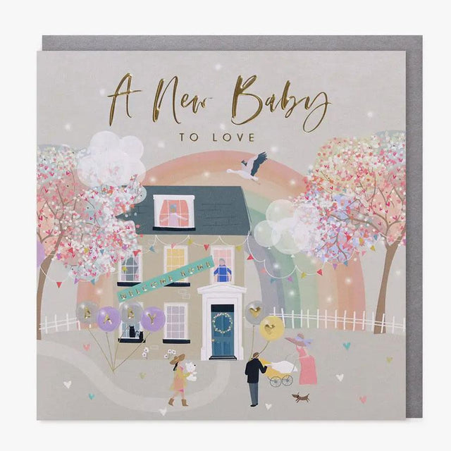 New Baby Welcome Home Greeting Card