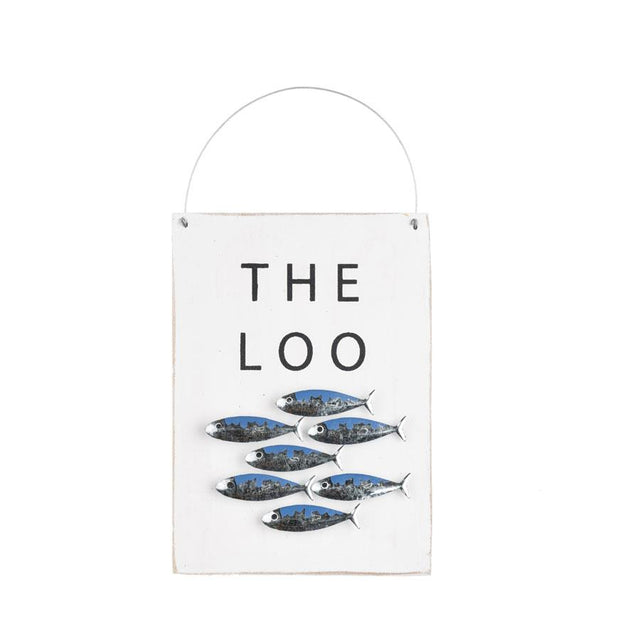 The Loo Tin Fish Wooden Hanging Plaque
