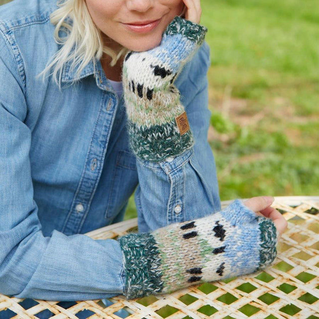 Hazy Sheep Sherpa Fleece Handwarmer