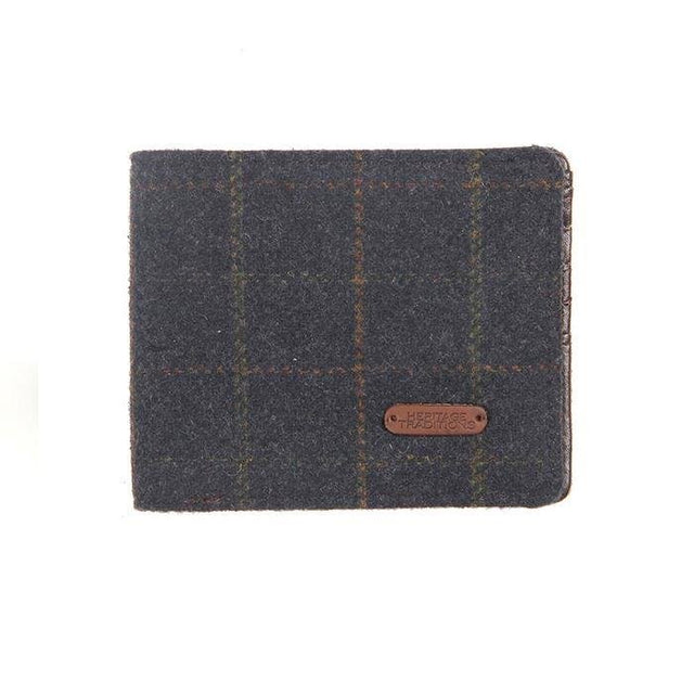 Tweed Wallet In Blue Box Tweed