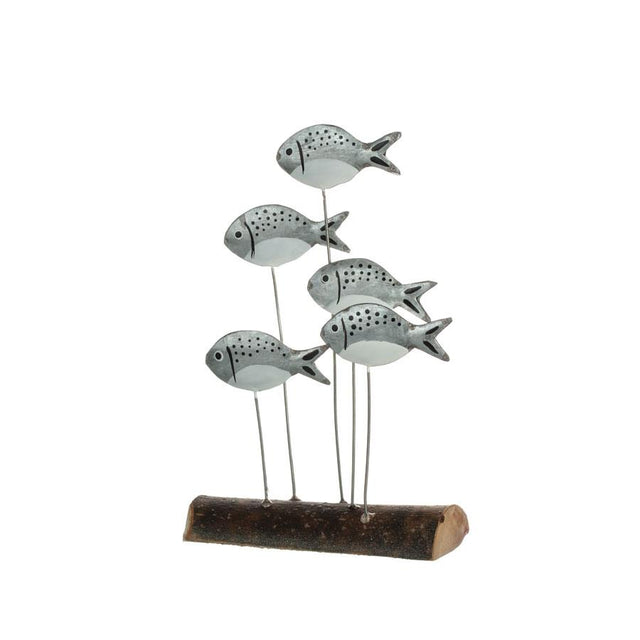 Chunky Silver Bream Standing Decoration