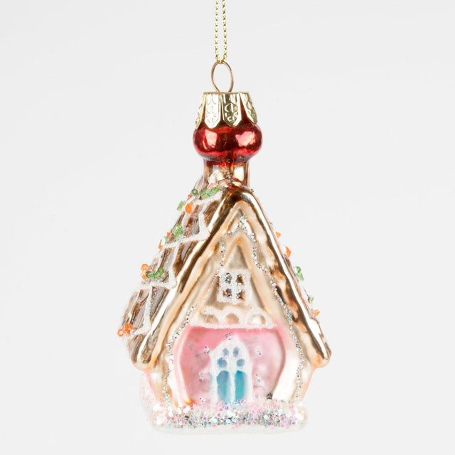 Princess Gingerbread House Bauble