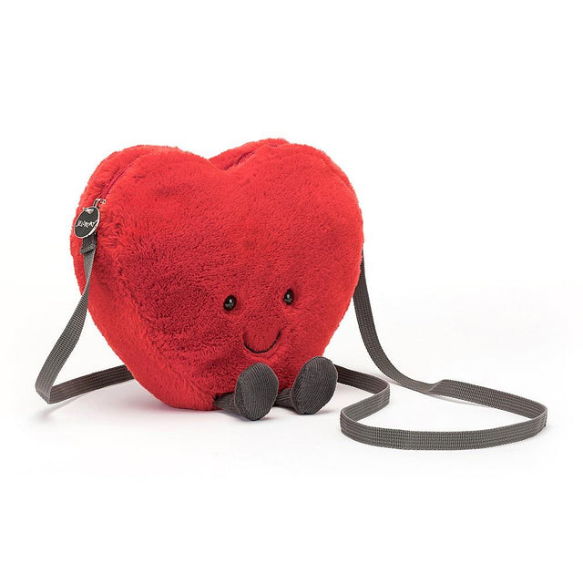 Amuseable Heart Plush Shoulder Bag