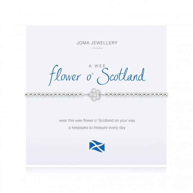 Wee Flower of Scotland Bracelet