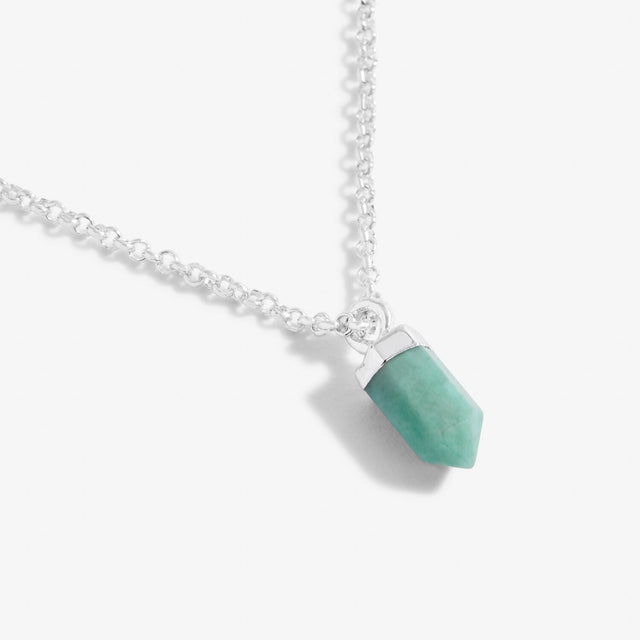 A Little Happiness Aventurine Crystal Pendant Necklace