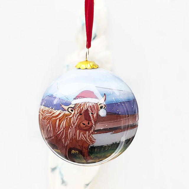 Highland Cow Bauble 