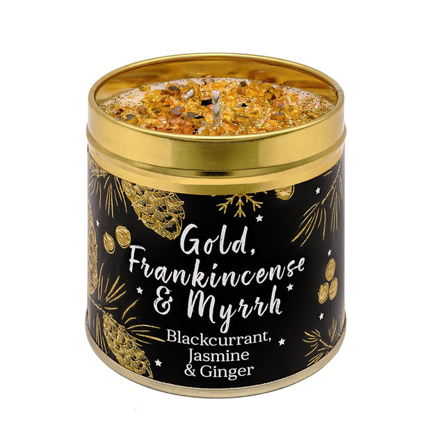 Elegance Frankincense & Myrrh Candle Tin